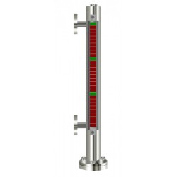 Đo Mức Chất Lỏng Dạng Từ Tính-ELG By-Pass Magnetic Level Gauge-Gentekelectronic